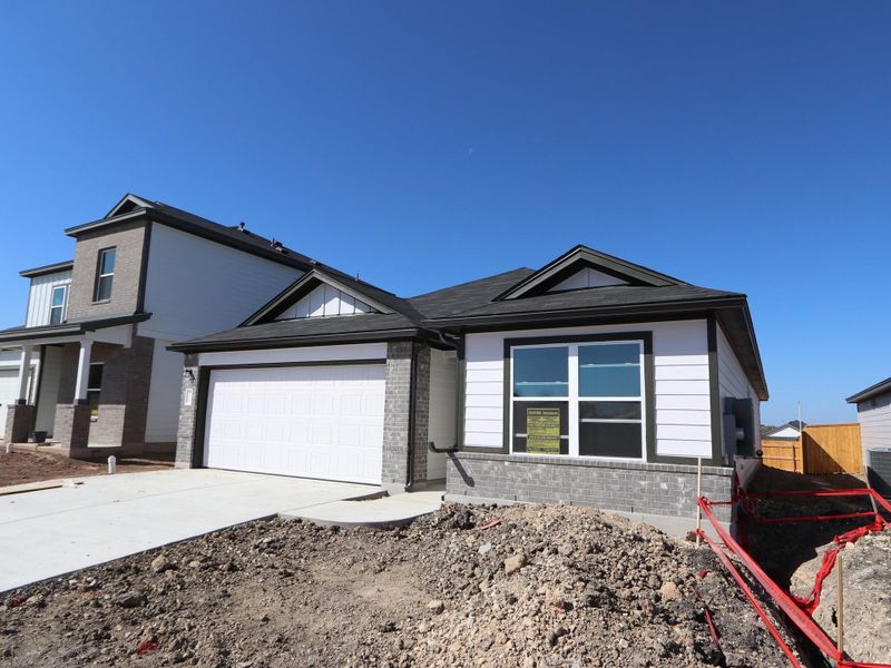 In-progress construction of a new home in Marble Creek Crossing, Austin, TX (Image 15). In-progress construction of a new home in Marble Creek Crossing, Austin, TX (Image 15).
