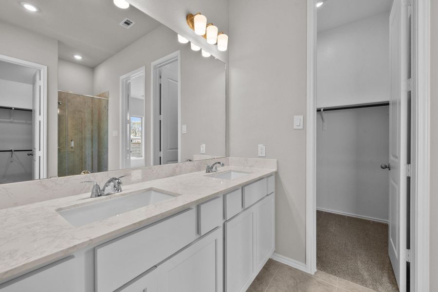 Furnished interior view inside a new home in Pomona 50' & 55', Manvel (Image 7).