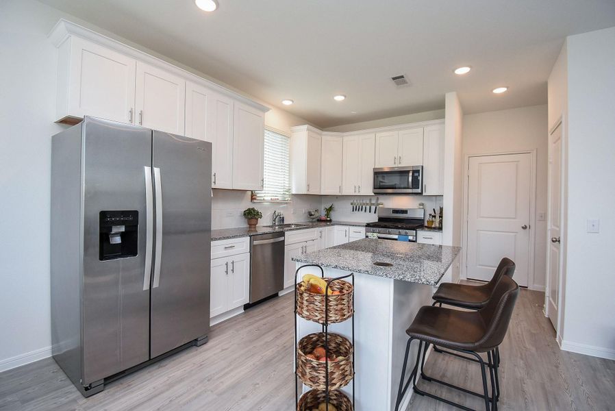 Furnished interior view inside a new home in , Alvin (Image 12).