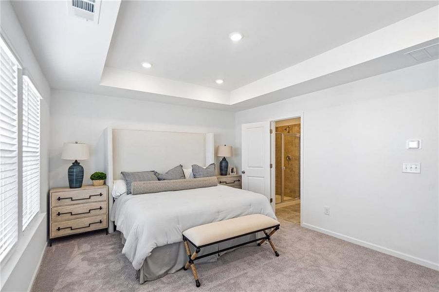 Furnished interior view inside a new home in Rosewood Farm, Lawrenceville (Image 9).