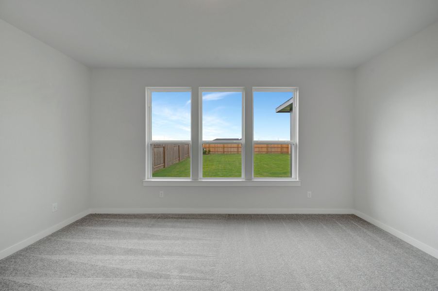 Spacious, unfurnished interior of a new home in Mason Woods, Cypress (Image 24).