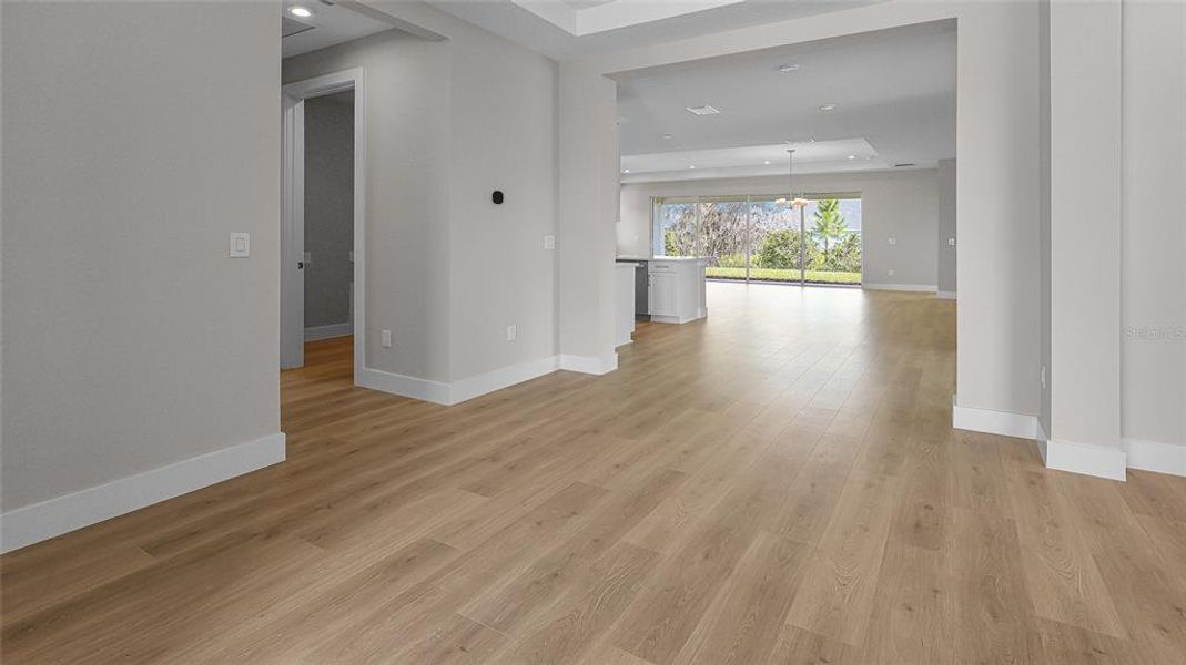 Spacious, unfurnished interior of a new home in Woodland Preserve, Parrish (Image 23).