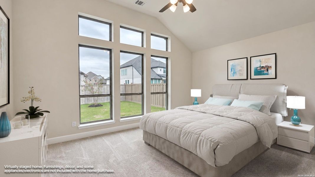 Furnished interior view inside a new home in Mayfair, New Braunfels (Image 8).