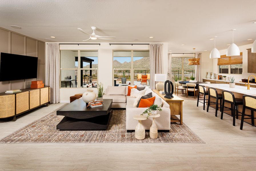 Representative furnished interior of a home built from the Royale by Taylor Morrison in Ladera Trails, Peoria (Image 5). Representative furnished interior of a home built from the Royale by Taylor Morrison in Ladera Trails, Peoria (Image 5).