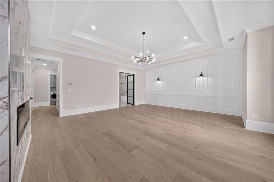 Spacious, unfurnished interior of a new home in , Monroe (Image 53).