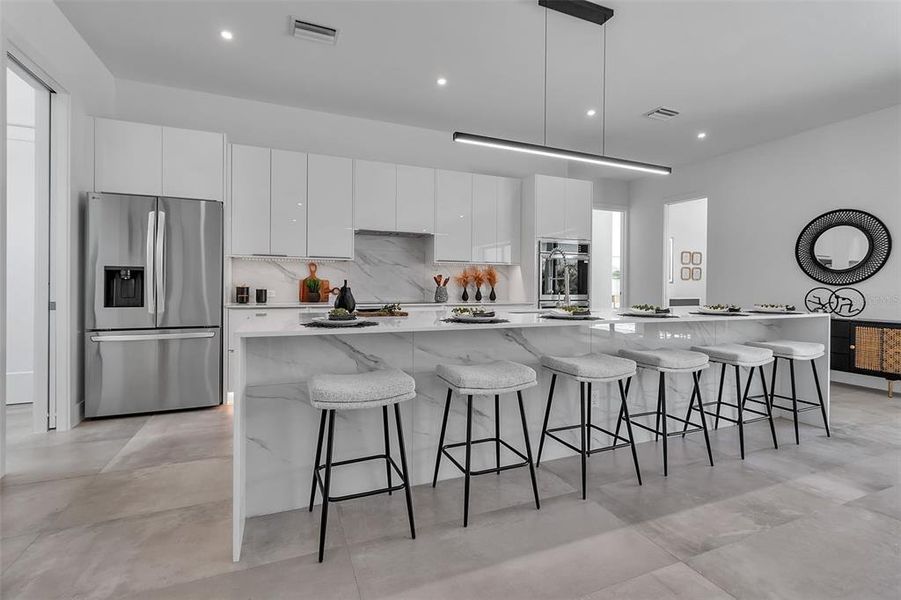 Furnished interior view inside a new home in , Sarasota (Image 34).