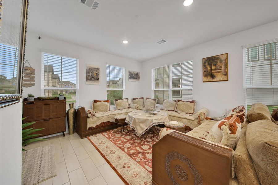Open living area
