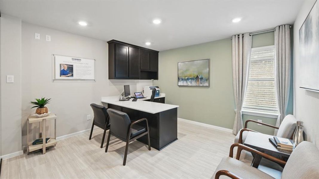 Furnished interior view inside a new home in The Hills at Reunion, Newark (Image 35).