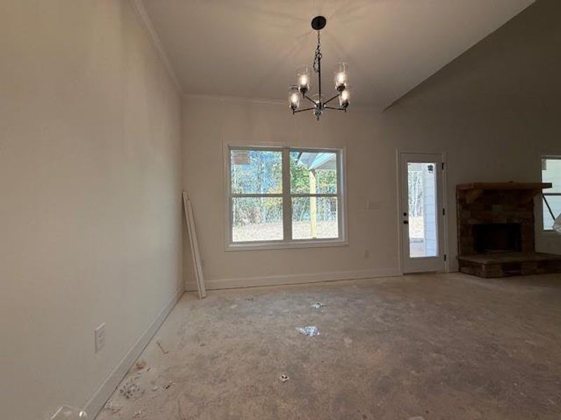 In-progress construction of a new home in , Rockmart, GA (Image 11).