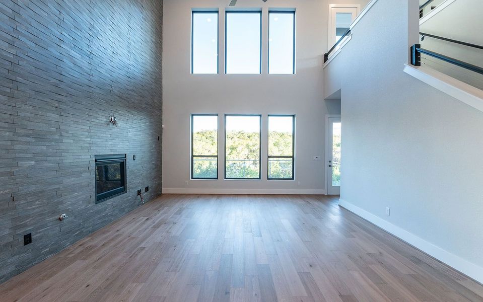 Spacious, unfurnished interior of a new home in Preserve at Lakeway, Lakeway (Image 19). Spacious, unfurnished interior of a new home in Preserve at Lakeway, Lakeway (Image 19).