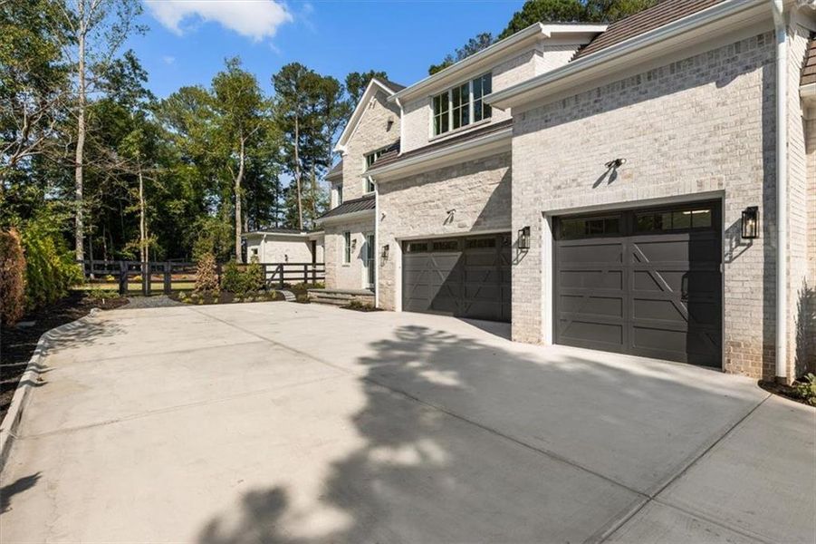 Exterior details and patio area of a home in , Milton (Image 34). Exterior details and patio area of a home in , Milton (Image 34).