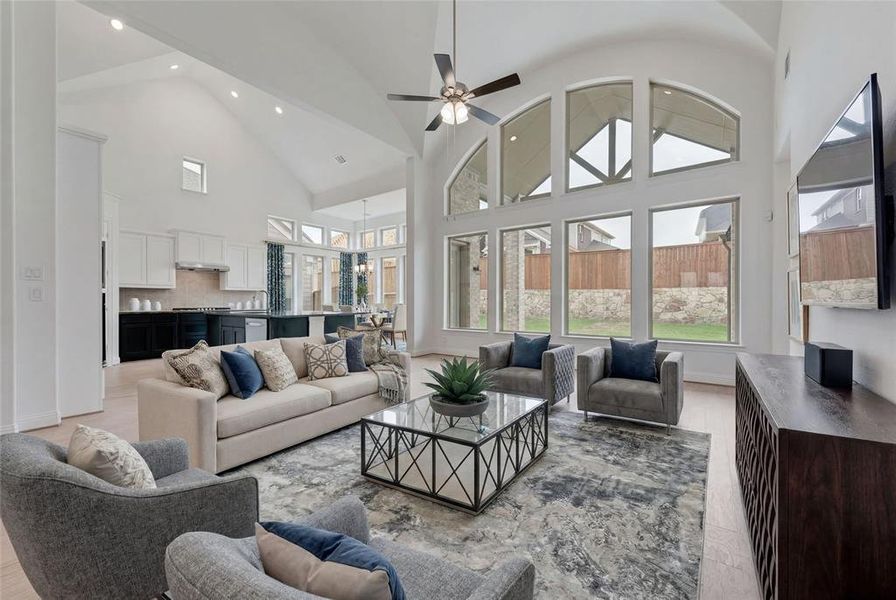 Furnished interior view inside a new home in Somerset Park, Rockwall (Image 10). Furnished interior view inside a new home in Somerset Park, Rockwall (Image 10).