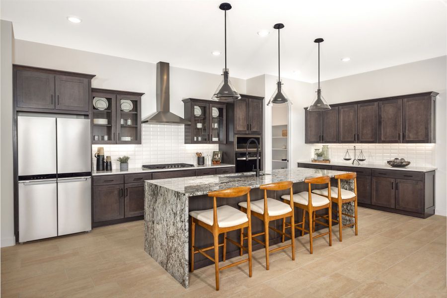Oxford Model Home - Kitchen (alt view)
