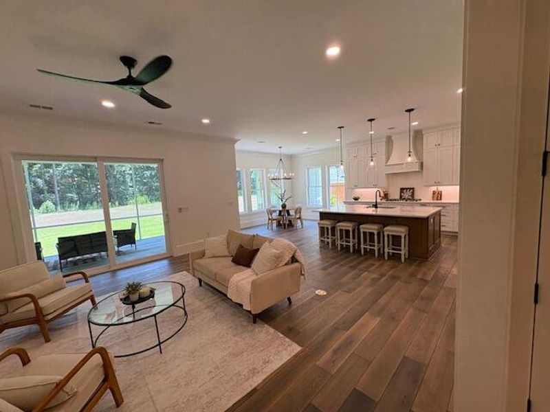 Furnished interior view inside a new home in , Johns Island (Image 16).