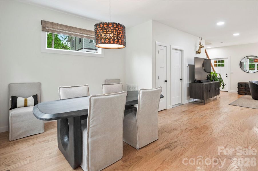 Furnished interior view inside a new home in , Asheville (Image 13). Furnished interior view inside a new home in , Asheville (Image 13).