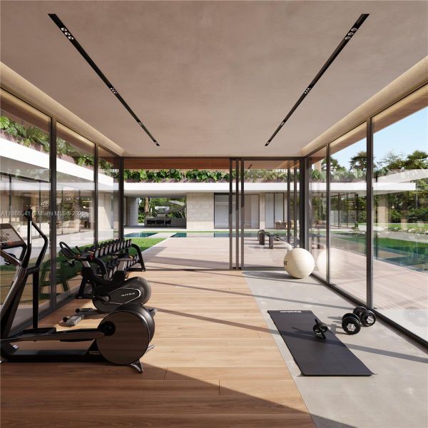 Furnished interior view inside a new home in , Miami (Image 6). Furnished interior view inside a new home in , Miami (Image 6).