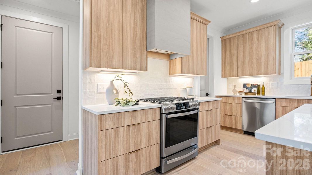 Furnished interior view inside a new home in , Charlotte (Image 17).