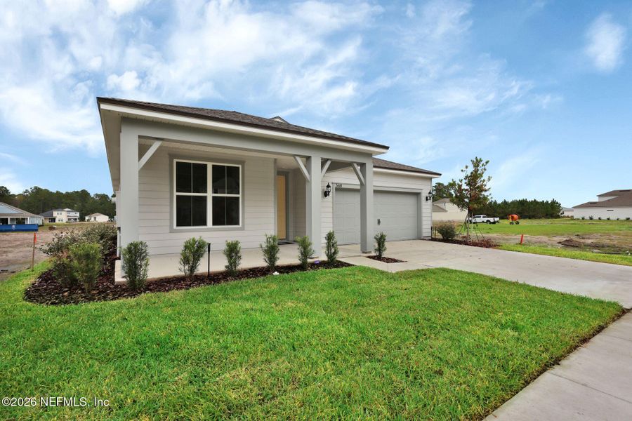 Exterior details and patio area of a home in Hyland Trail, Green Cove Springs (Image 30). Exterior details and patio area of a home in Hyland Trail, Green Cove Springs (Image 30).