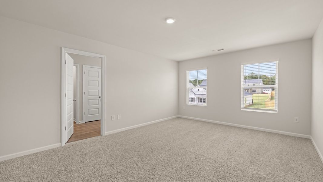 Spacious, unfurnished interior of a new home in Preserve at Dove Creek, Statham (Image 32). Spacious, unfurnished interior of a new home in Preserve at Dove Creek, Statham (Image 32).