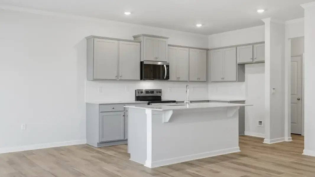 Furnished interior view inside a new home in Hughes Court, Dawsonville (Image 3).