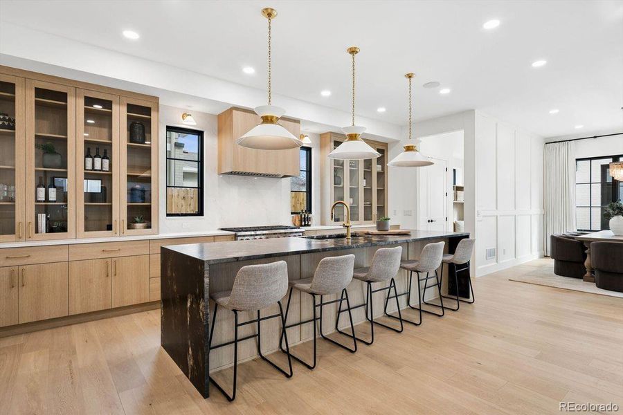 Furnished interior view inside a new home in , Denver (Image 10).