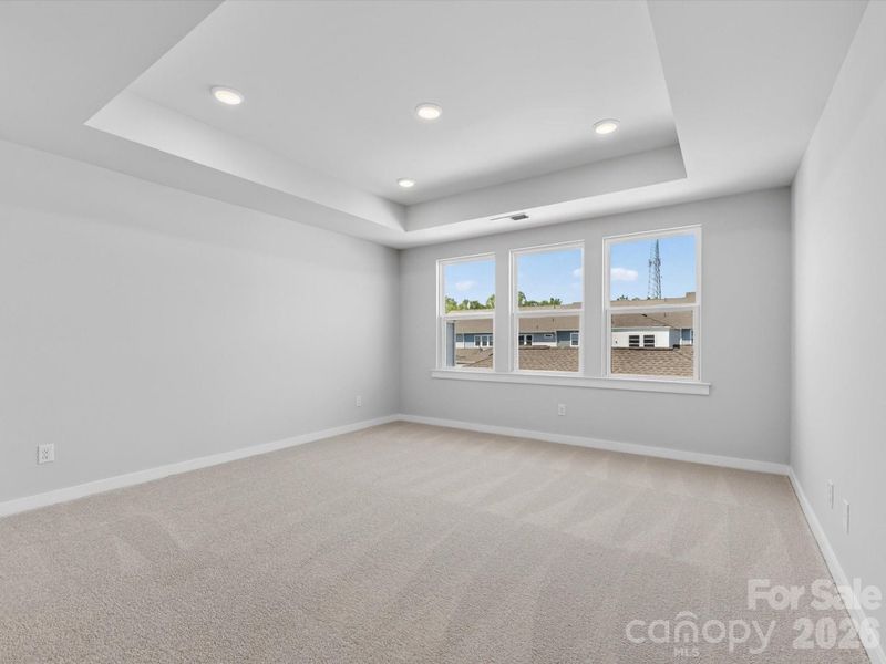 Spacious, unfurnished interior of a new home in North Creek Village - Townhomes, Huntersville (Image 21). Spacious, unfurnished interior of a new home in North Creek Village - Townhomes, Huntersville (Image 21).