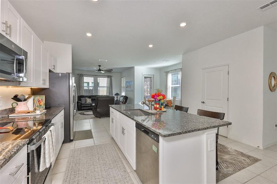 Furnished interior view inside a new home in , Tampa (Image 13).
