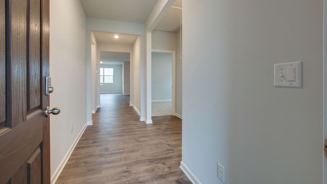 Spacious, unfurnished interior of a new home in The Parks, White House (Image 20).