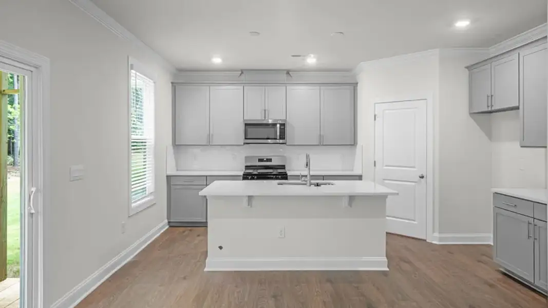 Furnished interior view inside a new home in Horton Park, Apex (Image 7).