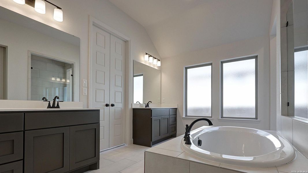 Furnished interior view inside a new home in Arcadia Ridge, San Antonio (Image 15). Furnished interior view inside a new home in Arcadia Ridge, San Antonio (Image 15).