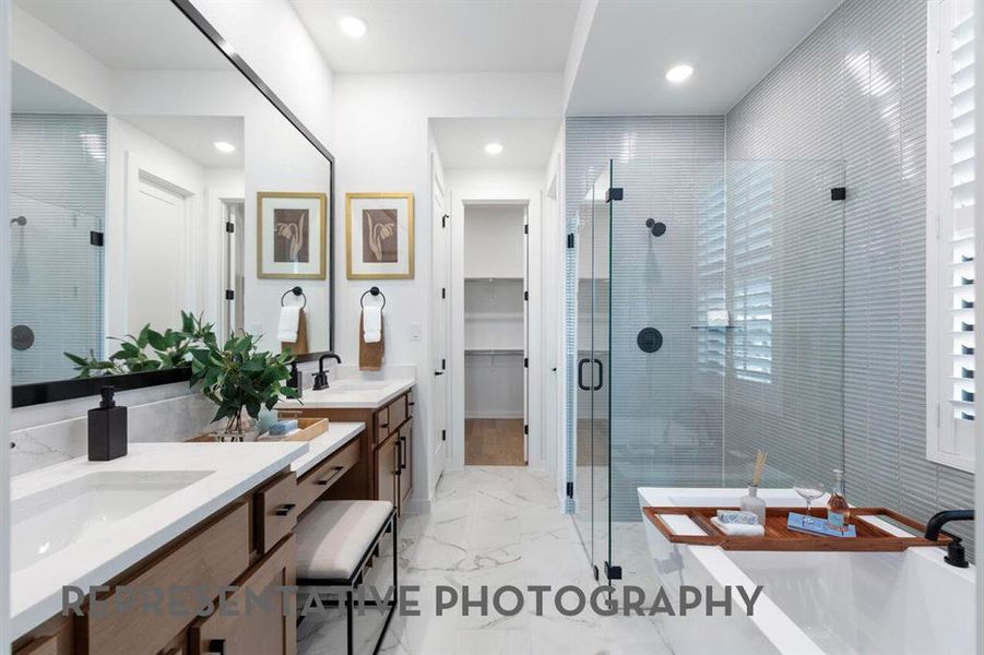 Furnished interior view inside a new home in Meraki, McLendon-Chisholm (Image 5).