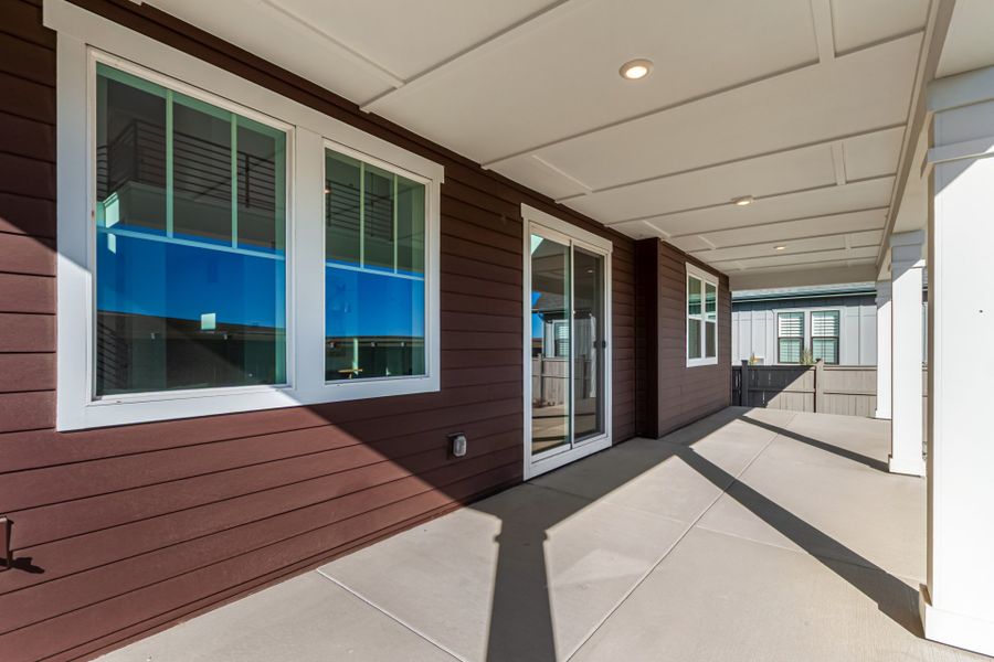 Exterior details and patio area of a home in Westerly, Erie (Image 31).