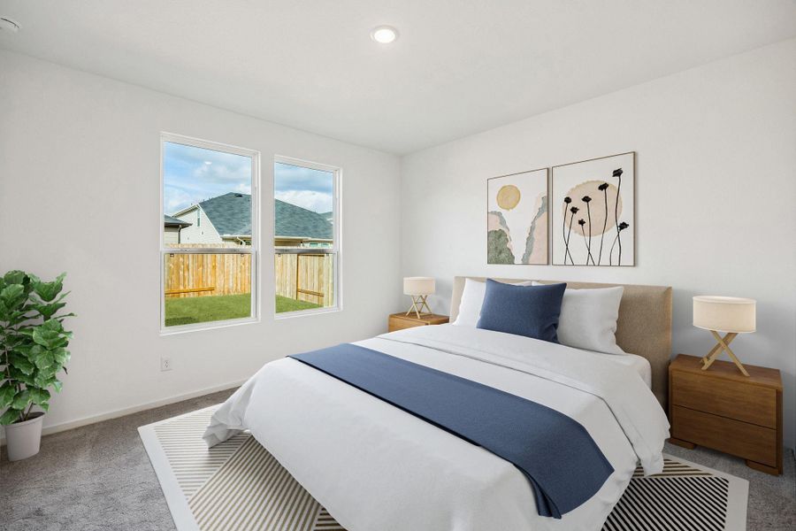 Furnished interior view inside a new home in Stokesbury, Waller (Image 10).