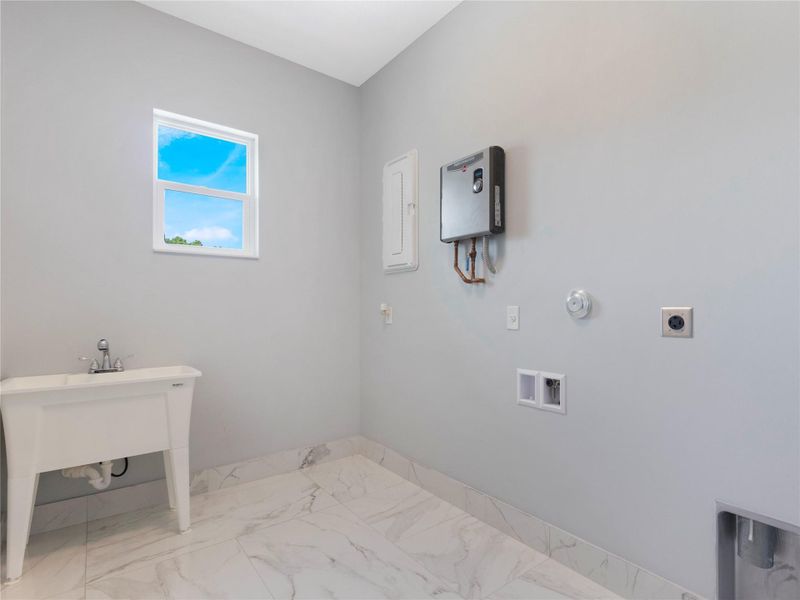 Furnished interior view inside a new home in , The Acreage (Image 13).