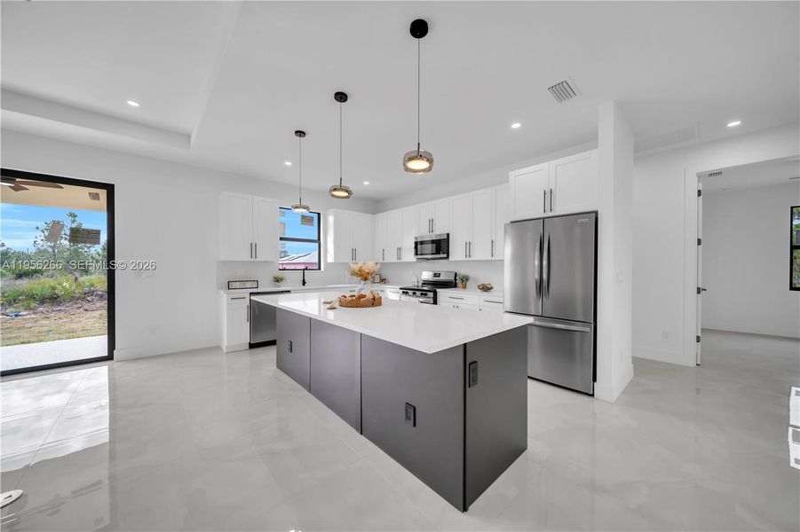 Furnished interior view inside a new home in , Lehigh Acres (Image 6).
