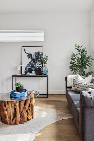 Furnished interior view inside a new home in , Houston (Image 39).
