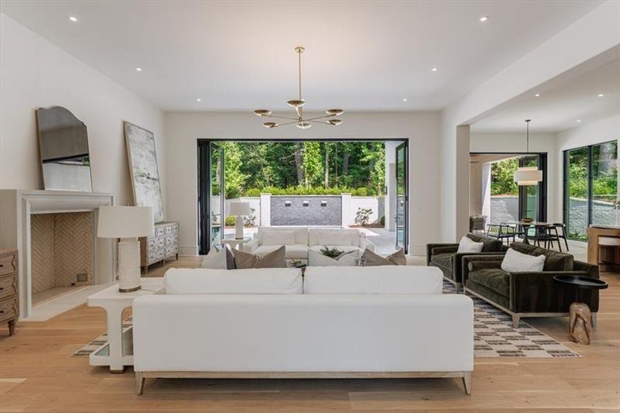 Furnished interior view inside a new home in , Atlanta (Image 113). Furnished interior view inside a new home in , Atlanta (Image 113).
