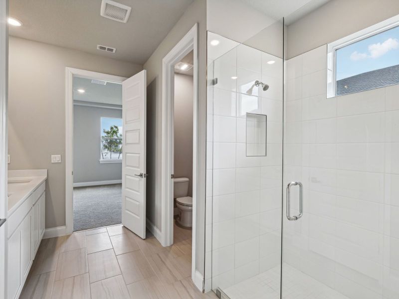 Primary Bathroom in the Bergamo floorplan at 8984 Dahlia Circle