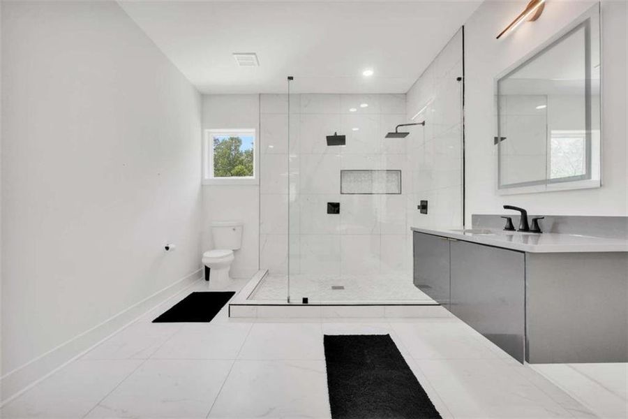 Furnished interior view inside a new home in , Atlanta (Image 15).