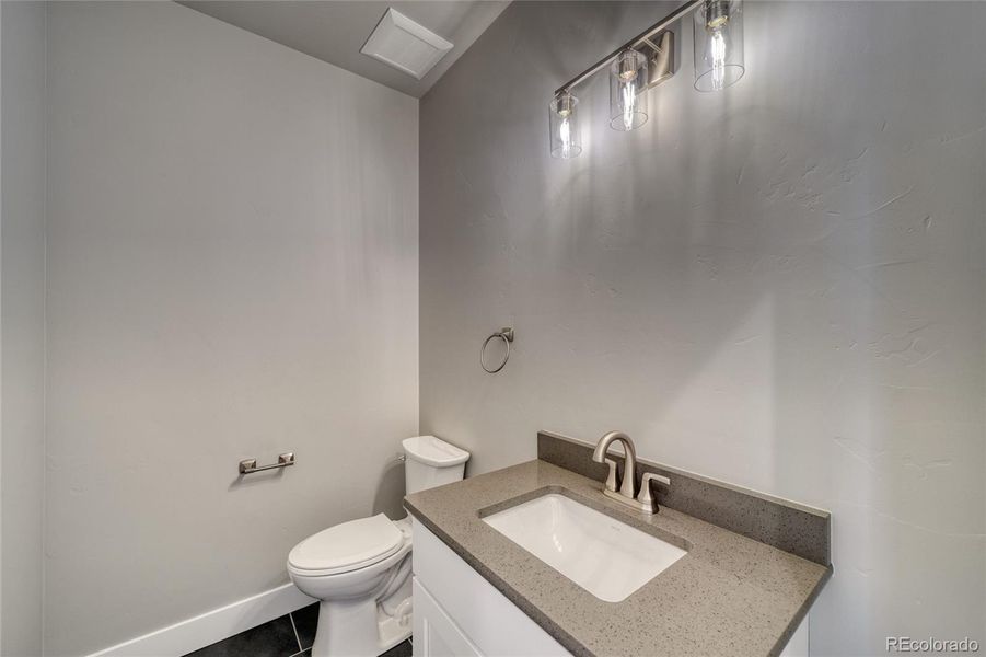 Half bath off the kitcehn