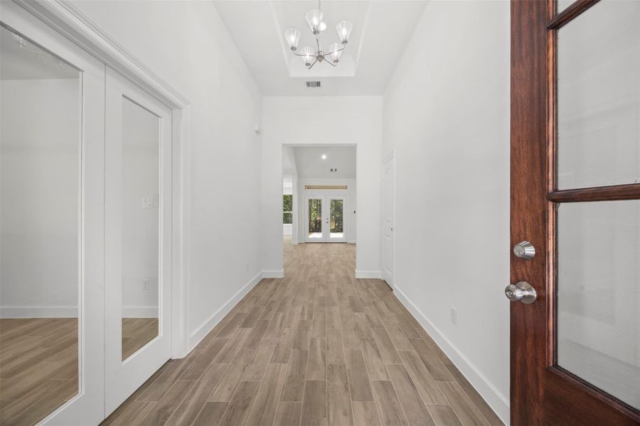 Spacious, unfurnished interior of a new home in , New Waverly (Image 15). Spacious, unfurnished interior of a new home in , New Waverly (Image 15).