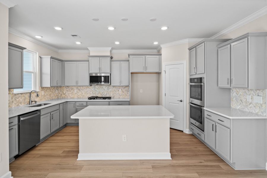 Furnished interior view inside a new home in Bridgewater - Shorehaven Village, Little River (Image 7).