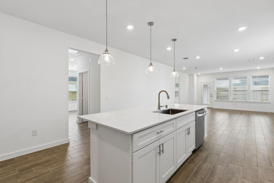 Furnished interior view inside a new home in Windcress, Cove (Image 6).