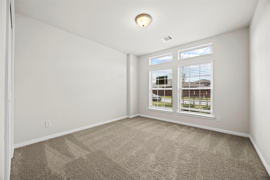 Spacious, unfurnished interior of a new home in Enclave at Dobbin, Magnolia (Image 24). Spacious, unfurnished interior of a new home in Enclave at Dobbin, Magnolia (Image 24).