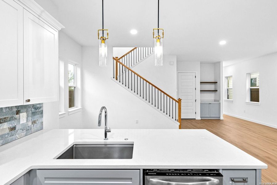 Close-up of interior finishes inside a home in , San Antonio (Image 20).