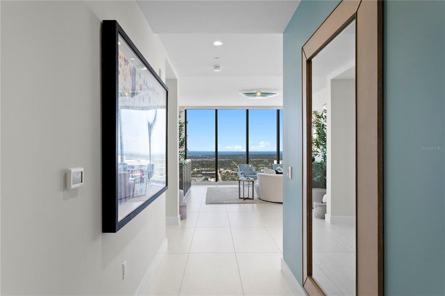 Furnished interior view inside a new home in , St. Petersburg (Image 17).