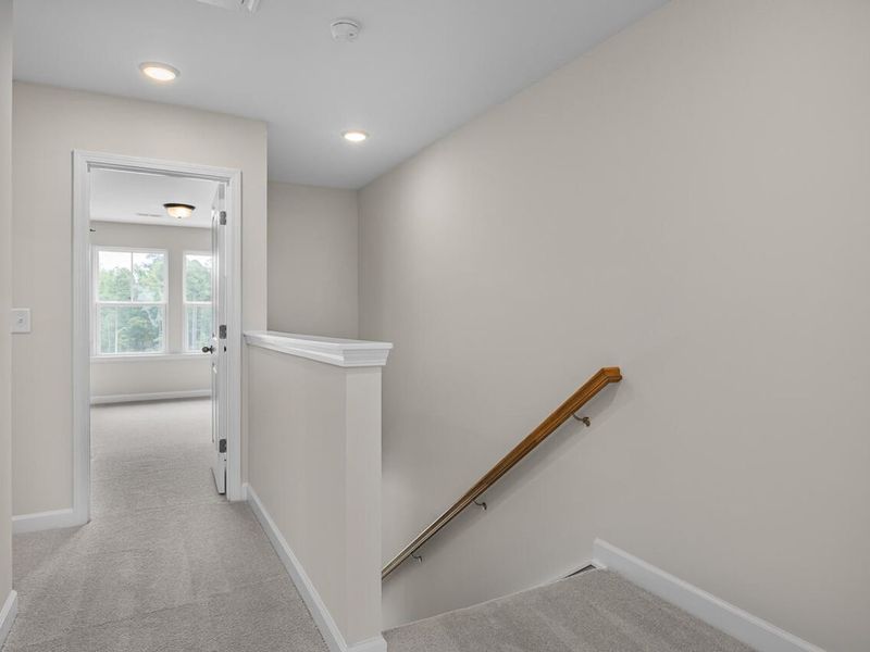 Spacious, unfurnished interior of a new home in Forestville Yard Townhomes, Knightdale (Image 16).