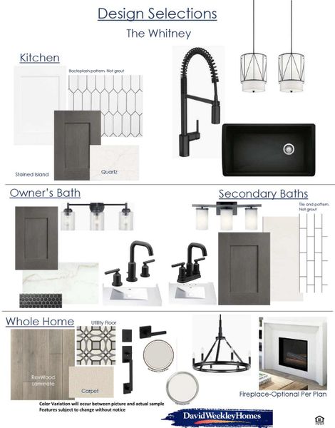 Sample of building materials used in homes in Monterra - Classics, Fate (Image 30). Sample of building materials used in homes in Monterra - Classics, Fate (Image 30).