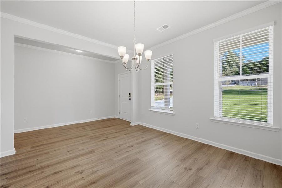 Spacious, unfurnished interior of a new home in , Lawrenceville (Image 18).