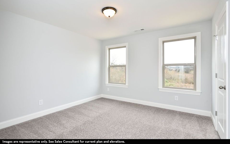 Representative unfurnished interior of a home built from the Hargrove by CastleRock Communities in Belvoir, Fairview (Image 24).